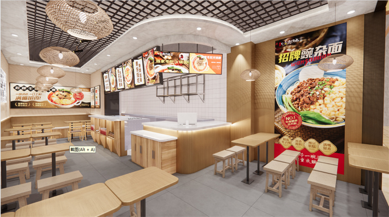 门店效果图 
