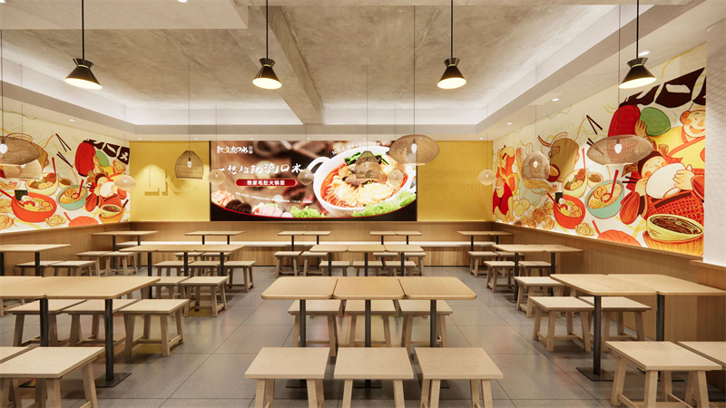 门店效果图 