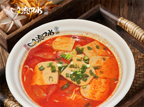 番茄午餐肉面